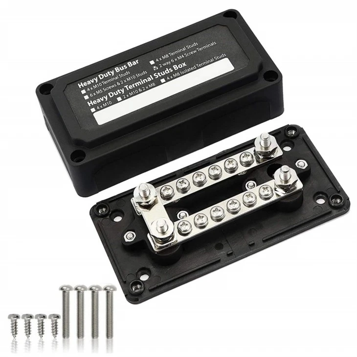 4-Pin Module Structure Power Distribution Block Busbar Box
