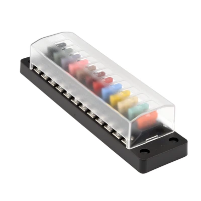 12-vägs vattentät marin fordonssäkringsbox